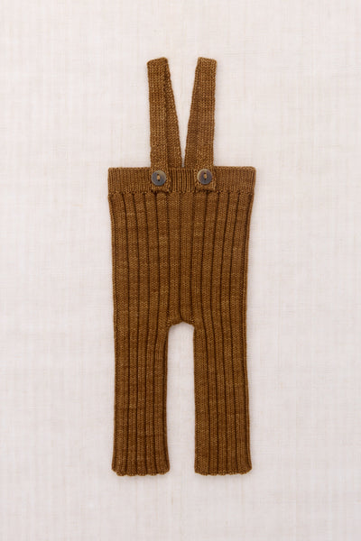Misha & Puff Baby Rib Longies ~ Acorn