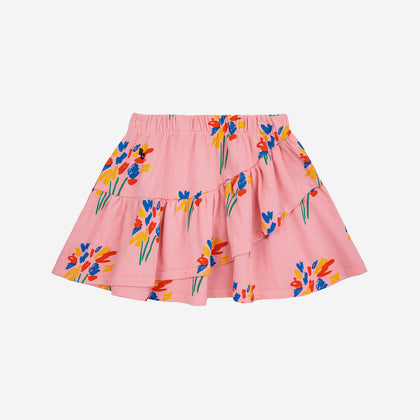 Bobo Choses Fireworks All Over Ruffle Skirt ~ Pink