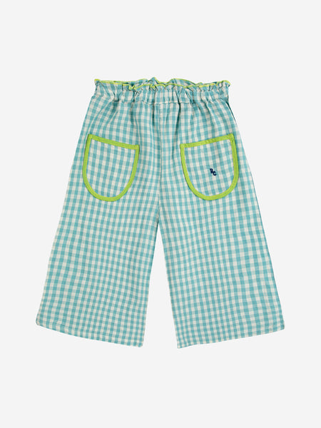 Bobo Choses Vichy Woven Pants ~ Light Blue