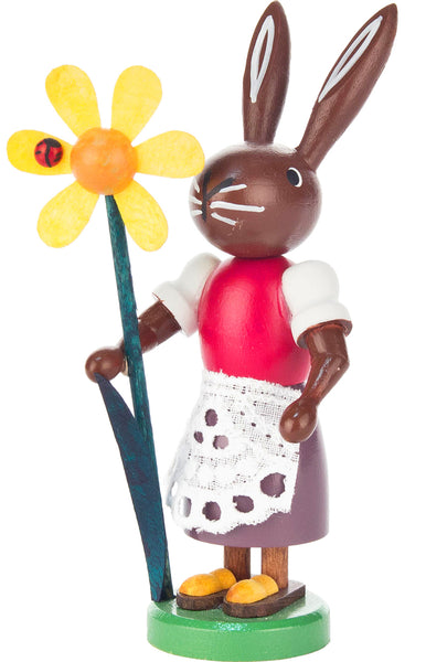 Dregano Rabbit with Flower