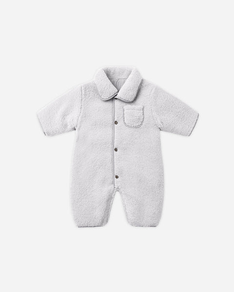Quincy Mae Shearling Jumpsuit ~ Fog
