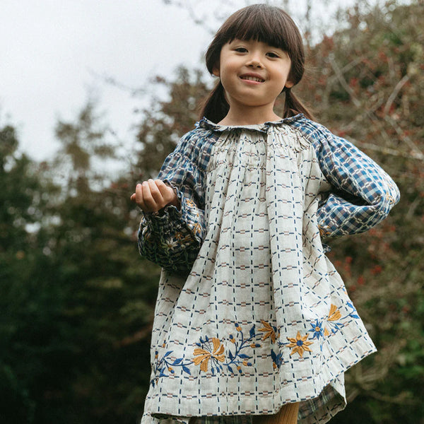 Lali Tulip Dress ~ Double Sided Yarn