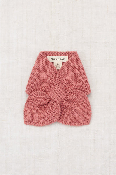 Misha & Puff Sledding Scarf ~ Rosewood