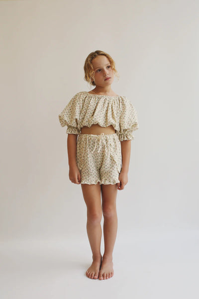 Liilu Bella Shorts ~ Ecru