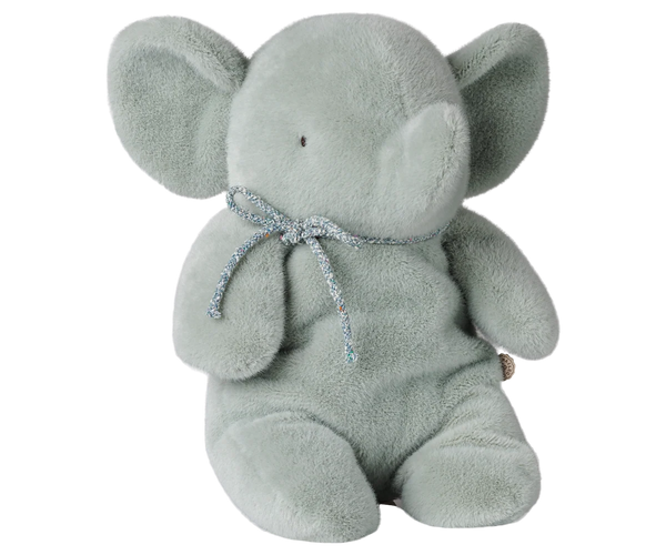 Maileg Med Plush Elephant ~ Mint