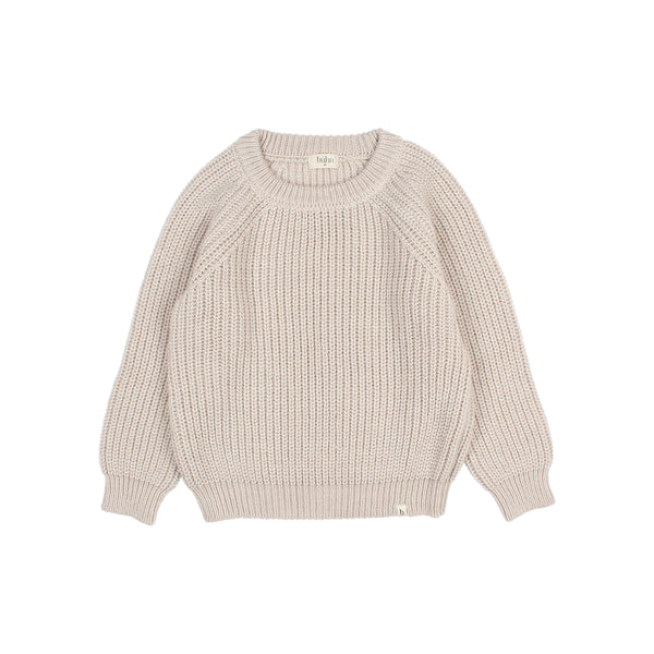 Buho Kid Soft Knit Jumper ~ Natural