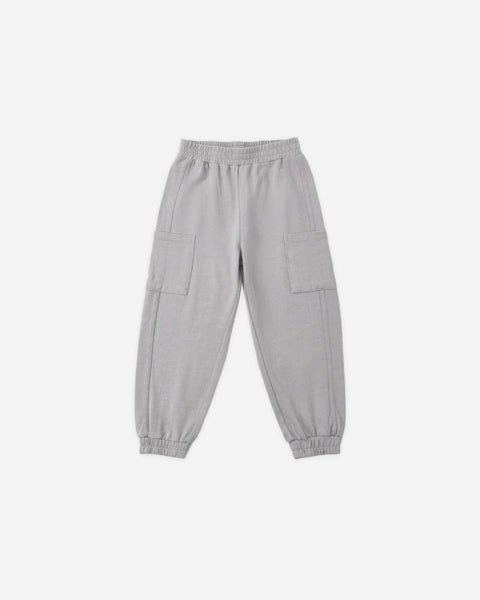 Rylee + Cru Cargo Jogger ~ Dusty Blue