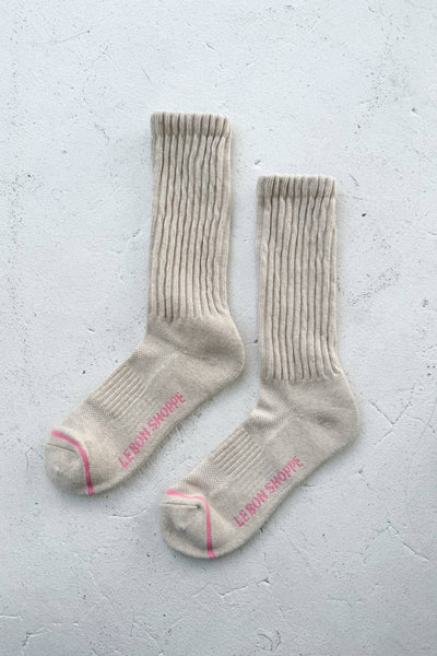 Le Bon Shoppe - Ballet Socks: Oatmeal