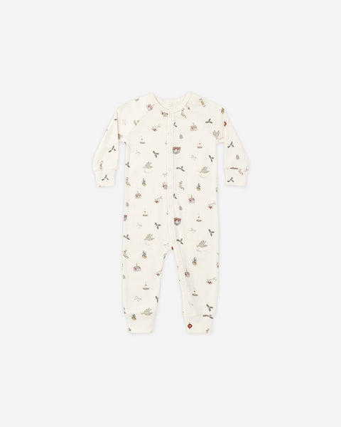 Rylee & Cru Organic Long John Pajamas Favorite Things
