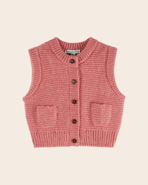 Emile at Ida SL Cardigan ~ Blush