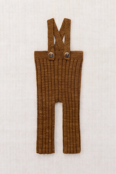 Misha & Puff Baby Rib Longies ~ Nutmeg