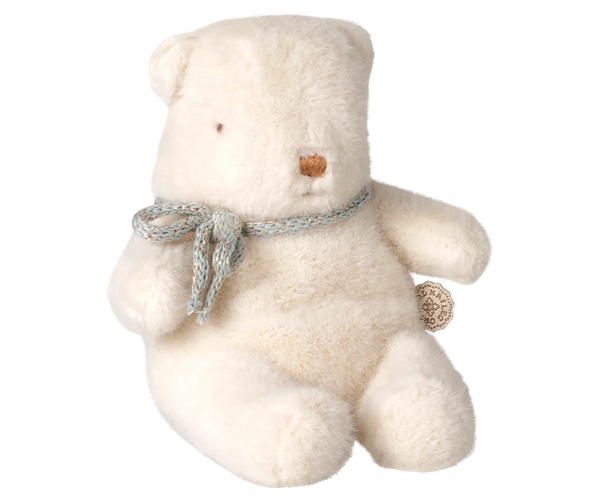 Maileg Mini Plush Teddy Bear ~ Off White