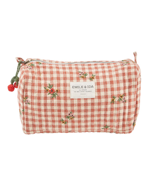 Emile et Ida Makeup Case ~ Vichy Broderie