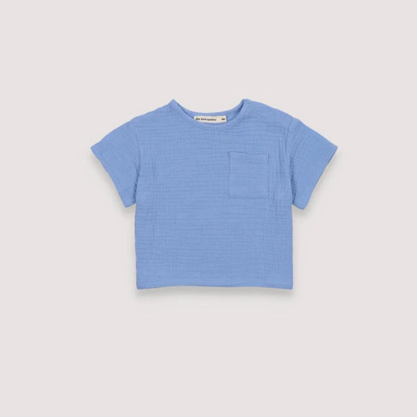 New Society Coachella Baby Tee in Lake Tahoe