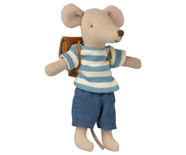 Maileg Tricycle mouse, Big Brother - Brown