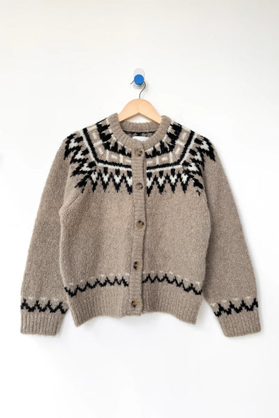 Le Bon Shoppe Alpaca Cabin Cardigan ~ Beige