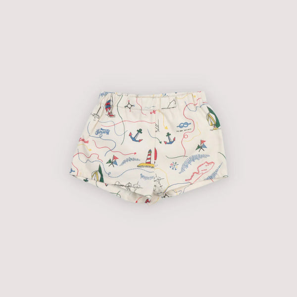 New Society Clove Baby Short ~ Clove Print