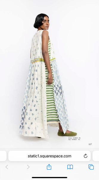 Injiri Amber 85 Cotton Apron Dress