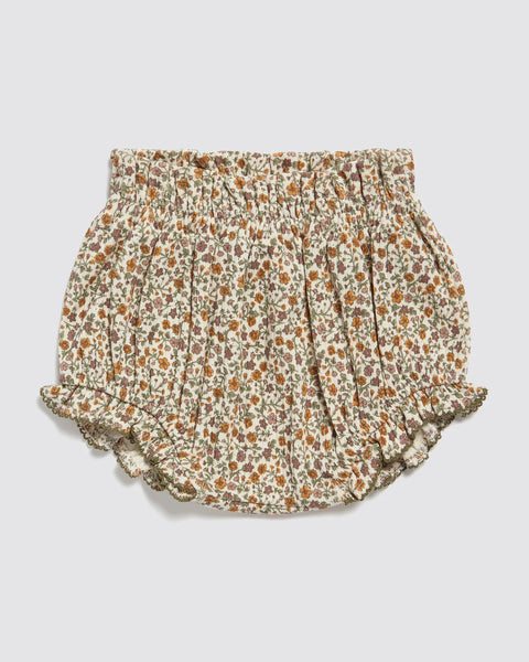Little Cottons Organic Pointelle Didi Bloomers ~ Prairie Floral