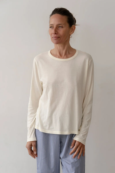 Donni The Jersey Long Sleeve ~ Creme