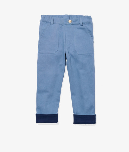 Oso & Me Grow Pant ~ Chambray