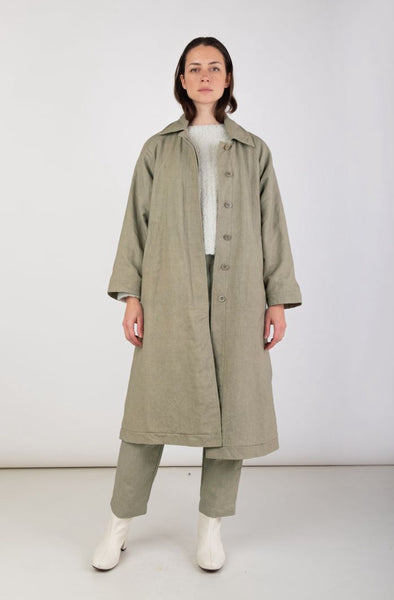 Micaela Greg Aline Sherpa Trench Coat