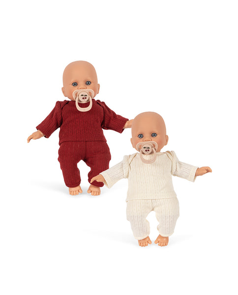 Konges Bobo and Bobbie Baby Dolls