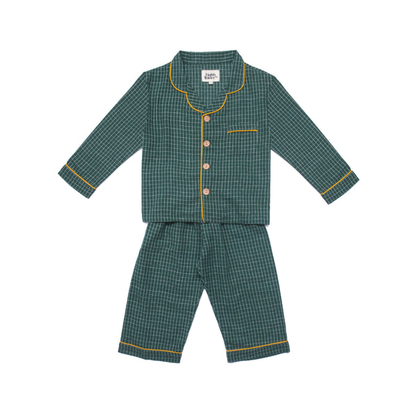 Nights by Wilder Lennon Pajamas ~ Forest Check
