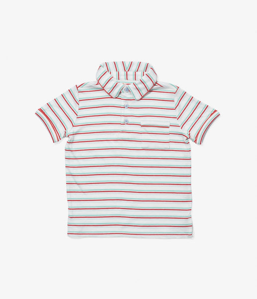 Oso & Me Marco Polo ~ Turquoise Stripe