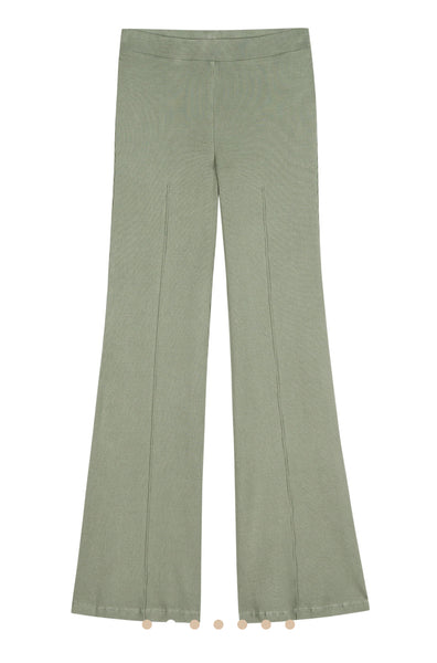 Donni Rib Kick Flare ~ Oregano
