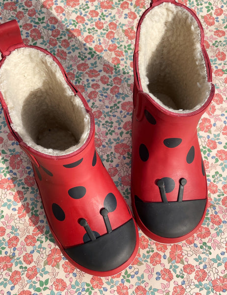 Konges Cinelle Rain Boot ~ Ladybug