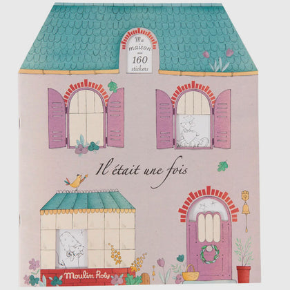 Moulin Roty Once Upon A Time Coloring Book & Stickers