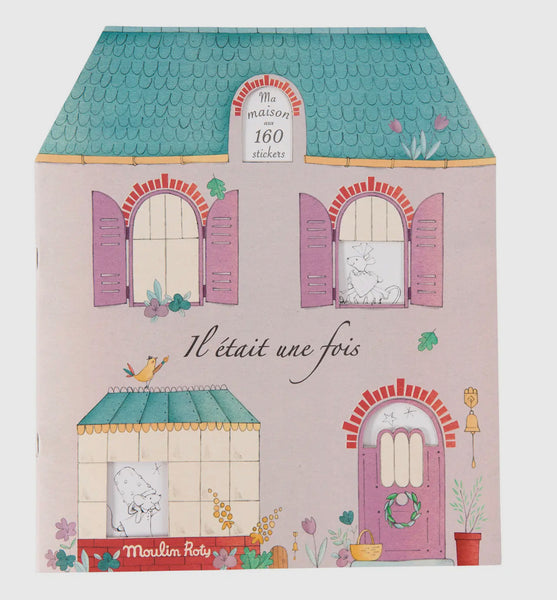 Moulin Roty Once Upon A Time Coloring Book & Stickers