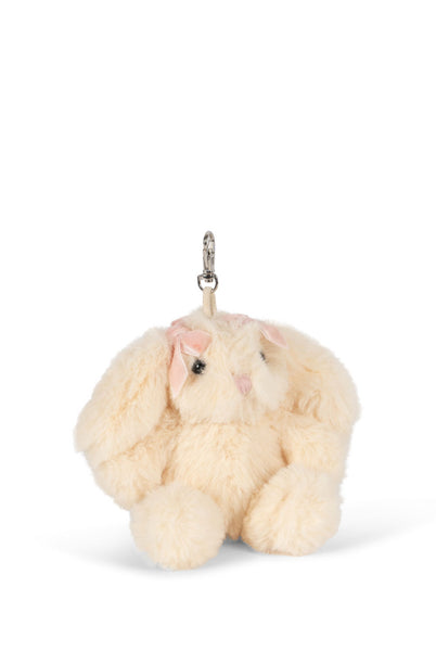 Konges Bunny Bag Charm - White
