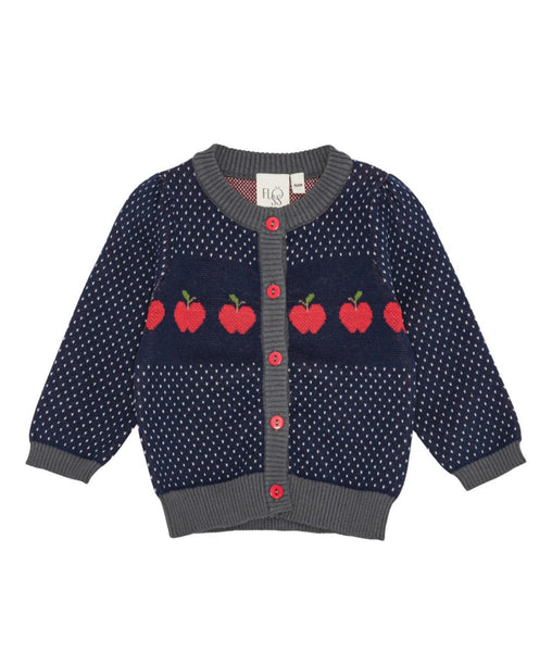 Floss Esther Cardigan ~ Navy Space Berry