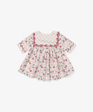 Oso & Me Gigi Baby Dress ~ Pomegranante Parade