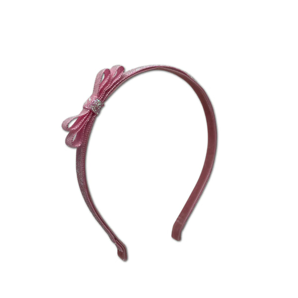 Lulu Luvs Velvet Headband, Red