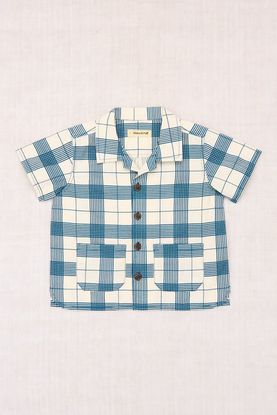 Misha & Puff Leon Top ~ Prussian Blue Piazza