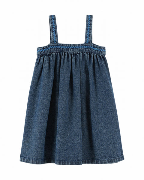 Emile at Ida Denim Pinafore ~ Ample