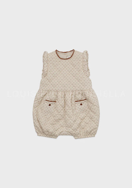Louisiella Baby Herschel Quilted Romper
