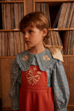 Apolina Dionne Blouse ~ Quilt Calico