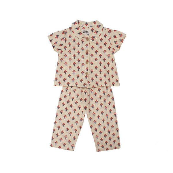 Nights by Wilder Stevie Pajamas ~ Folk Floral