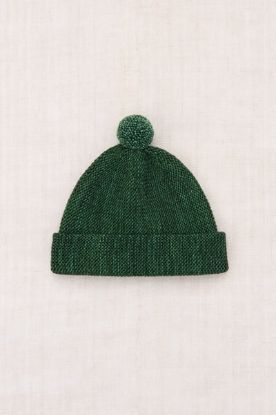 Misha & Puff Garter Hat ~ Laurel