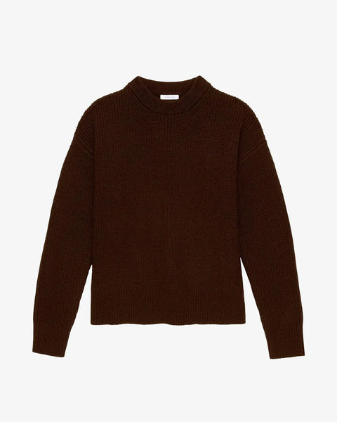 Janessa Leone Genevieve Sweater ~ Chocolate