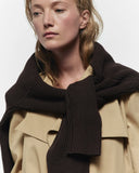 Janessa Leone Genevieve Sweater ~ Chocolate