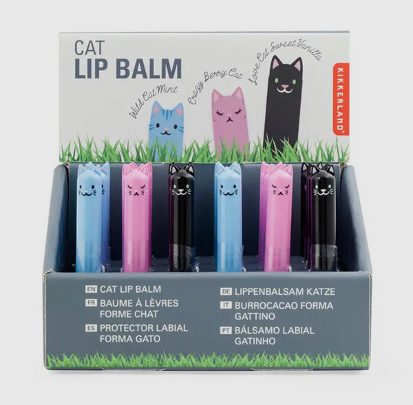 Kikkerland Cat Lip Balm
