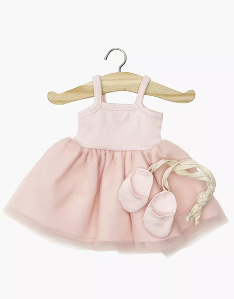 Minikane Rosella Tutu with Pink Slippers