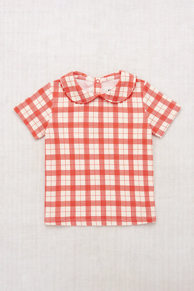 Misha & Puff Rickrack Collar ~ Tomato Piazza