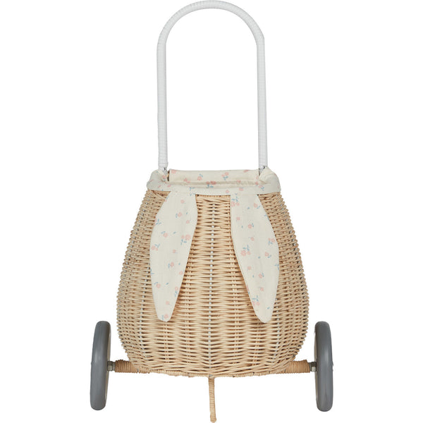 Olli Ella Rattan Bunny Luggy ~ Pansy