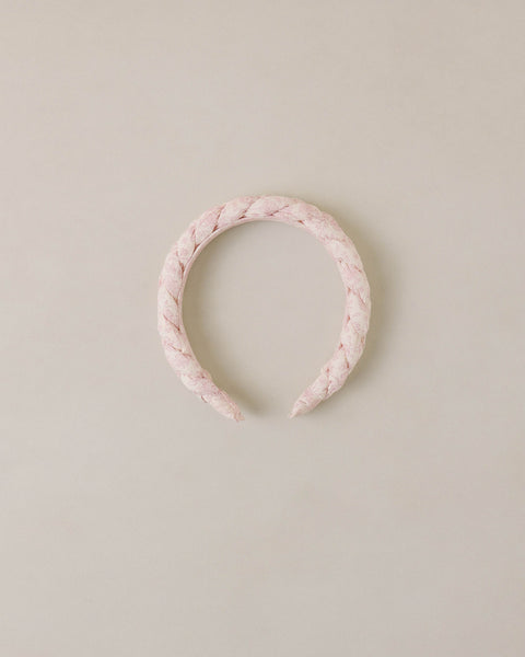 Noralee Braided Headband ~ Lavendar Floral